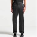 Per uomo Pantaloni Pantaloni Eleganti Come la seta Pantaloni in raso Pantaloni Larghi Tasca Gamba larga Semplice Traspirante Lunghezza intera Feste Affari Moda Streetwear Nero Inelastico