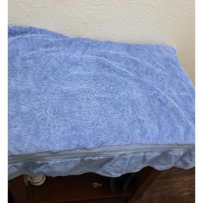 Ralph Lauren Bath | Vtg Ralph Lauren Blue Cotton Bath Towel Y2k Soft Texture & Durable Quality Size | Color: Blue | Size: Xlarge