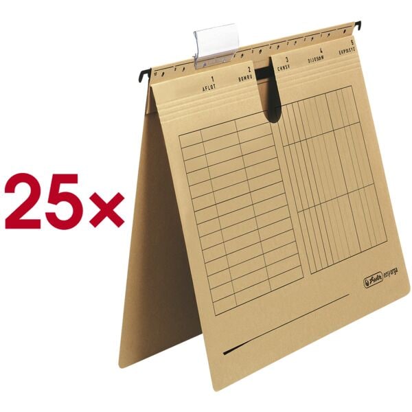 Herlitz Hängehefter »easyorga« 25 Stück braun Image
