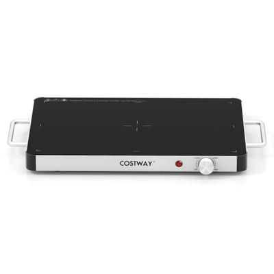 Costway Electric Warming Tray Food Warmer with Adjustable Temperature Control