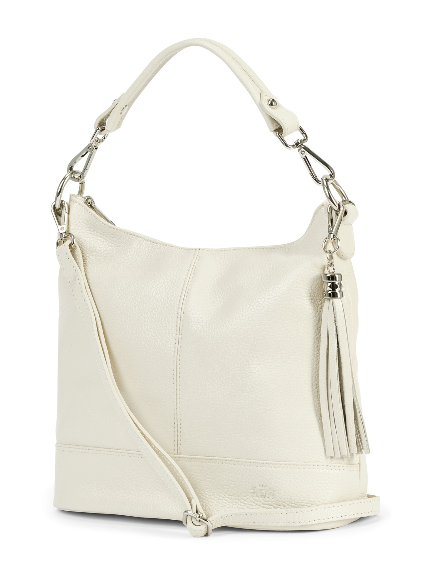 Walbusch Damen Leder-Handtasche Beige