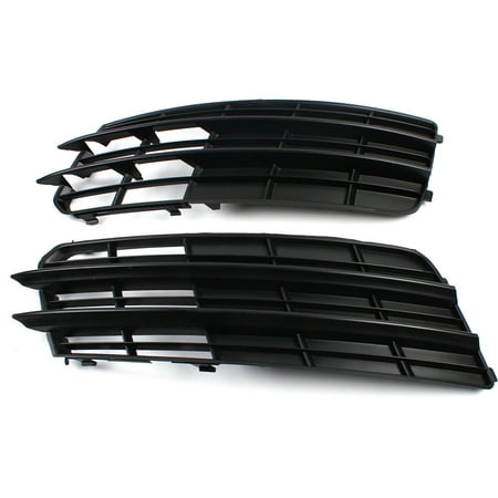 2pcs Front Bumper Fog Light Lamp Grille Cover Fit for 2011 2012 2013 2014 Audi A7 Pair Fog Light Lamp Grille Covers