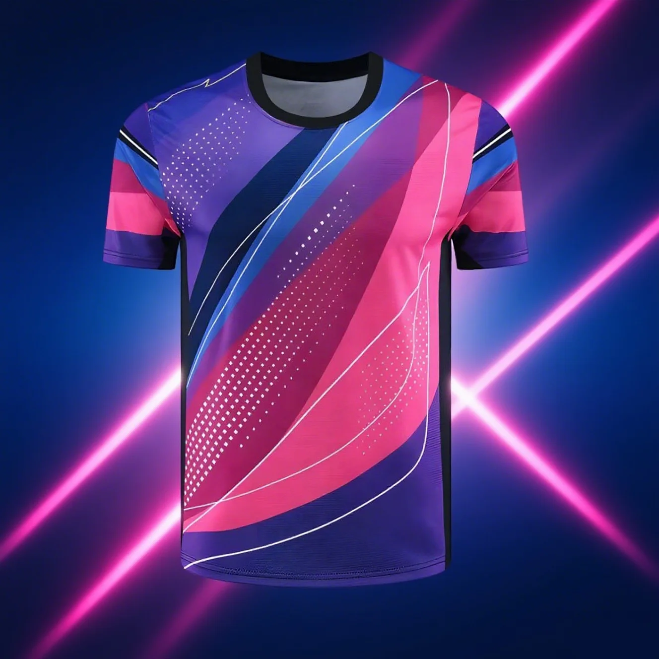 3D-gedrucktes Badminton-Tennis- und Tischtennis, lässige, schnell trocknende Kurzarm-Tops, Kinder-T-Shirt, Herren-Shirts, Damen-Y2k-T-Shirts
