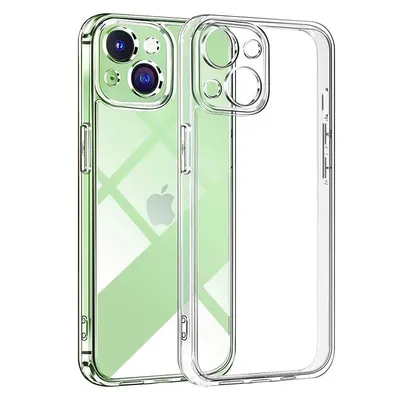 Kameraschutz, klare, stoßfeste Handyhülle für iPhone 15 14 13 12 11 Pro Max 16 Plus Mini 17 Air Cases Shell Fundas