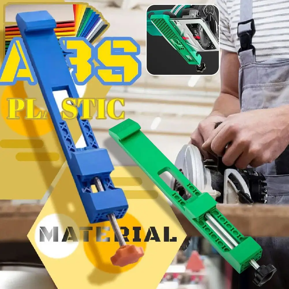 Elektrische Kreissäge Fräsen Positionierung Klemme Einstellbare Schneiden Maschine Basis Guide Schneiden Maschine Rand Guide Positionierer Werkzeug Image