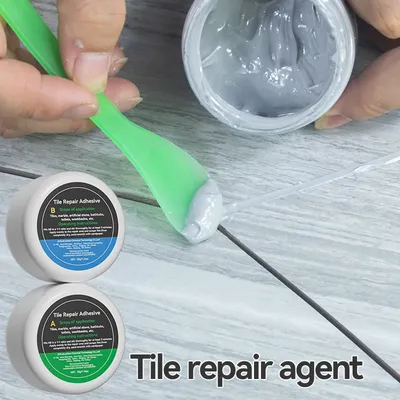 100G Tile Repair Agent Multi-color Optional Ceramic Marble Floor Tile Toilet Washbasin Repair Glue Crack Repair Caulk Glue