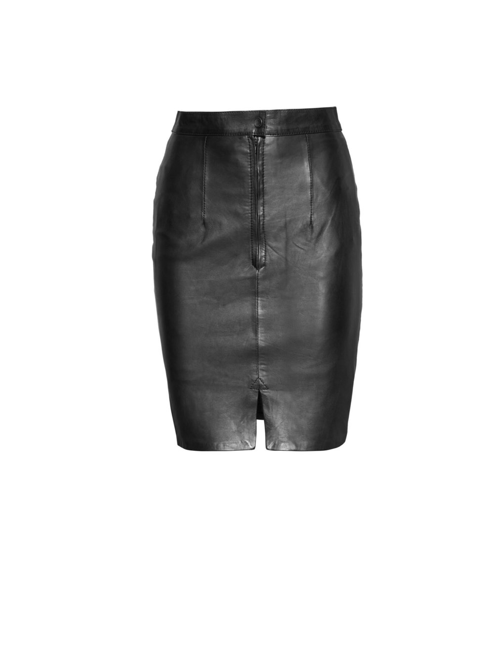 Bugatti Lederrock Damen schwarz, 44