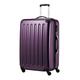 HAUPTSTADTKOFFER - Alex - Luggage Suitcase Hardside Spinner Trolley 4 Wheel Expandable, 75cm, purple