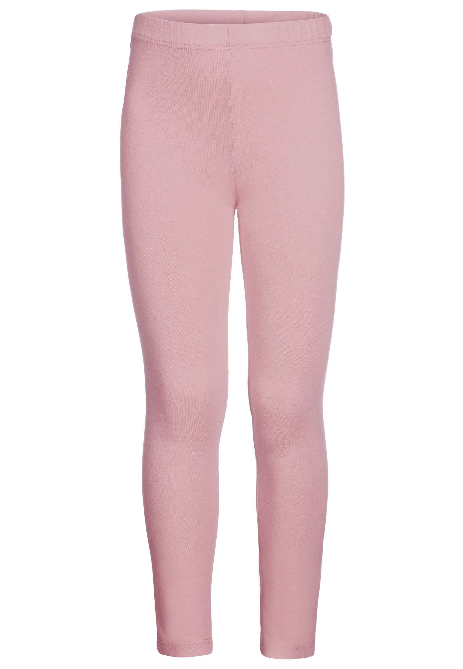 Sommerkleid HAPPY GIRLS "leggings", Mädchen, Gr. 116, EURO-Größen, rosa (dusty rose), Stoff, 100% Polyester, normal, Kleider Image