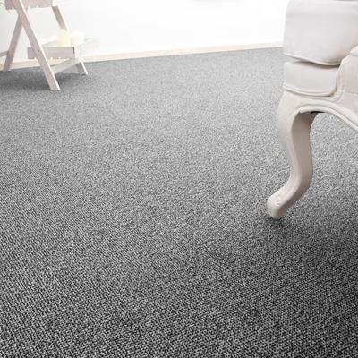 Teppichboden ANDIAMO "Carlos, Feinschlinge, Made in Netherlands", grau, B:200cm H:6,5mm L:500cm, Polypropylen, Teppiche, melierte Optik, Breite 400 cm oder 500 cm, strapazierfähig Image