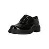 Schnürschuh CLARKS "Orinoco3 Derby", Damen, Gr. 41,5, schwarz, Leder, elegant, Schuhe, aus hochwertigem Leder