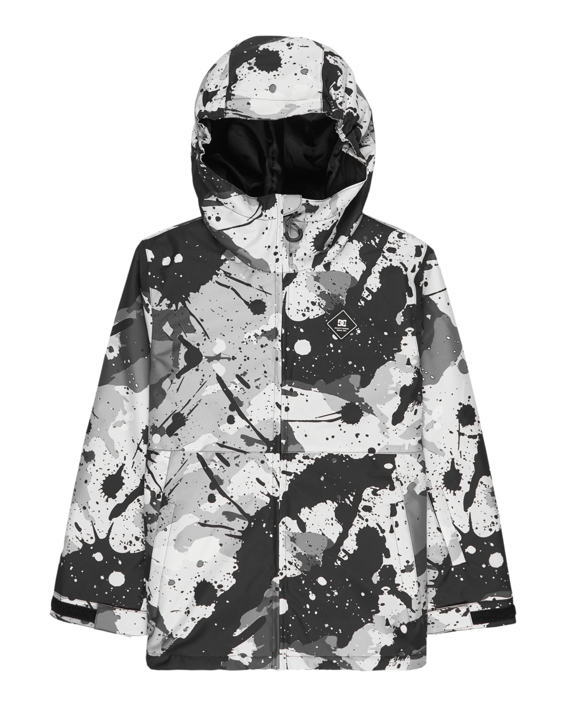 Snowboardjacke DC SHOES "Basis Print", Kinder, Gr. 10(140-148cm), splat camo, 100% Polyester, Jacken Image