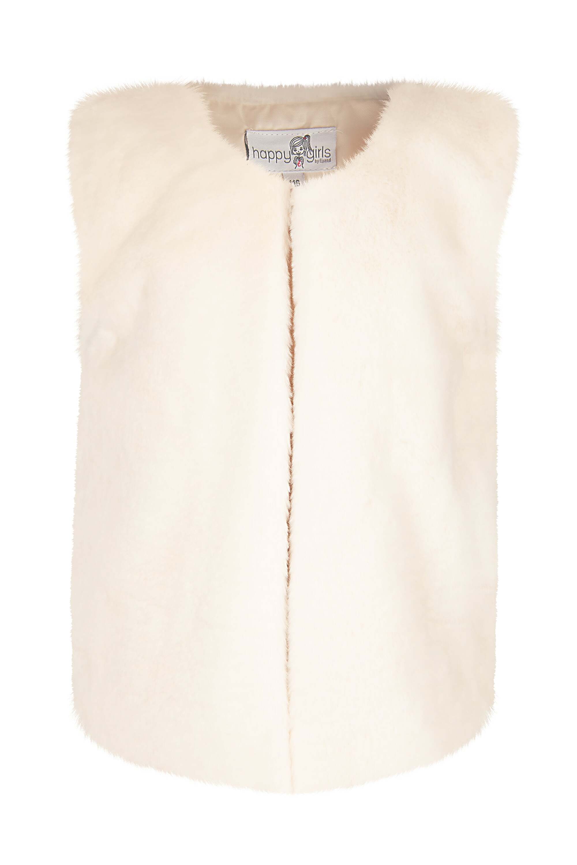 Sommerkleid HAPPY GIRLS "vest", Mädchen, Gr. 98, EURO-Größen, ecru, Stoff, 100% Polyester, normal, Kleider Image