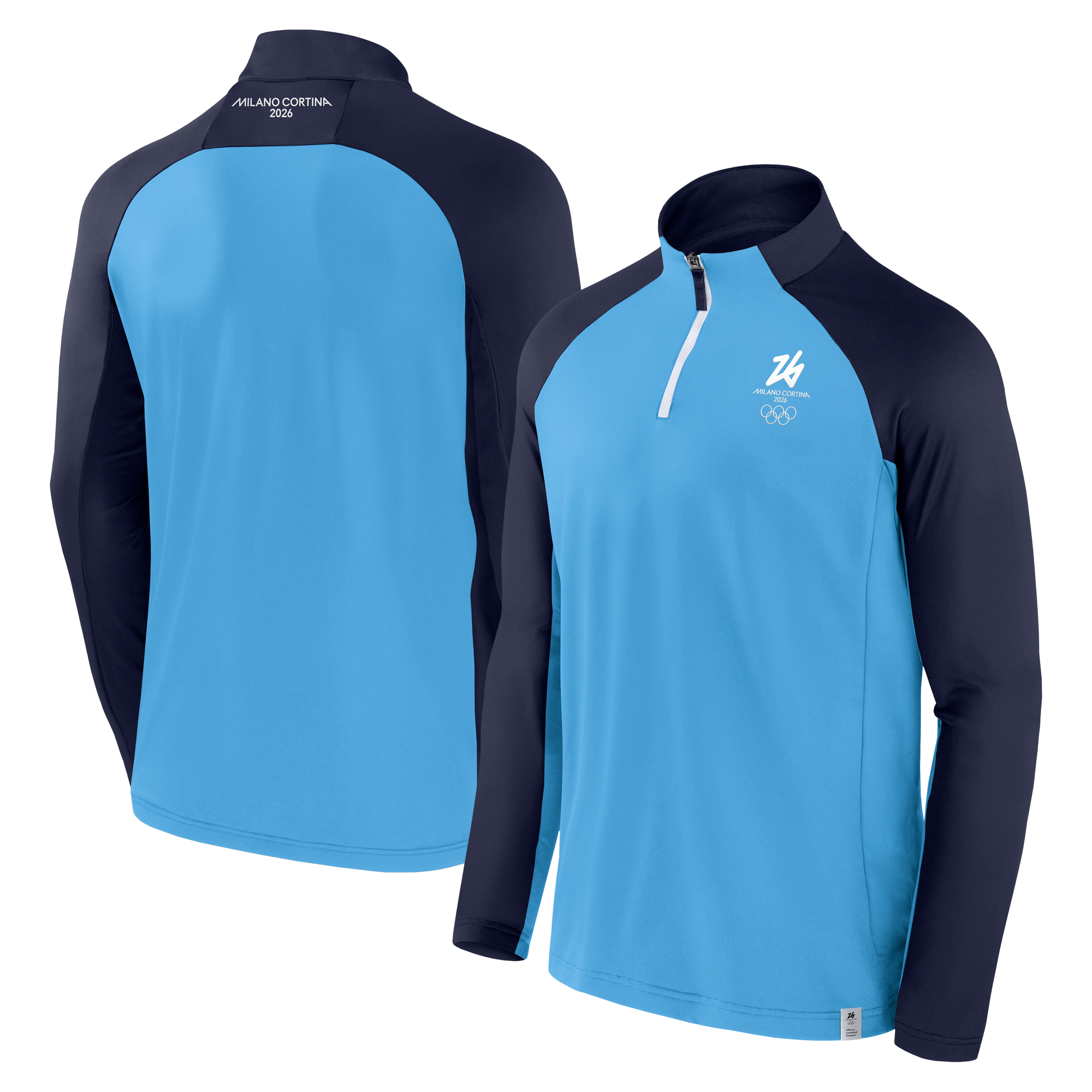 Milano Cortina 2026 Olympia Tech Midlayer Top mit Viertelreißverschluss Image