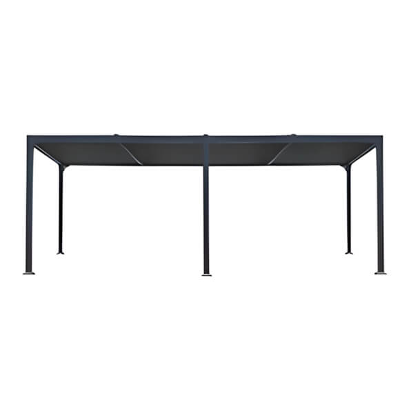 Paragon Outdoor 12 x 20 ft. Novara Louvered Pergola (Grey)