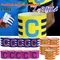 1-5 pezzi fascia da braccio per capitano di calcio per bambini adulti regolabile allenamento di calcio leader di calcio fascia da braccio braccialetto accessori da calcio