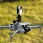 Per DJI Mini 4 Pro Supporto per staffa adattatore di estensione superiore 1/4 Vite Luce Flash Fly Action Camera Supporto per supporto Set di accessori