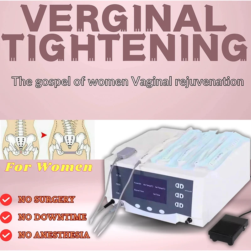 Das neueste 2-in-1-Thermiva-Fraktions-RF-Gerät wird für private Hautverjüngung, private Pflege und Straffung der Reparatur verwendet Image