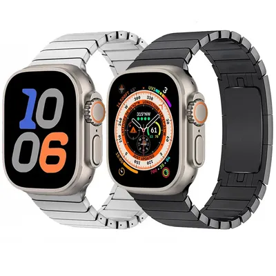 Metal Strap for Apple Watch Band 49mm 45mm 41mm 44mm 40mm 46mm 42mm Bracelet Wristband for IWatch Series Ultra 10 9 8 7 6 5 4 SE