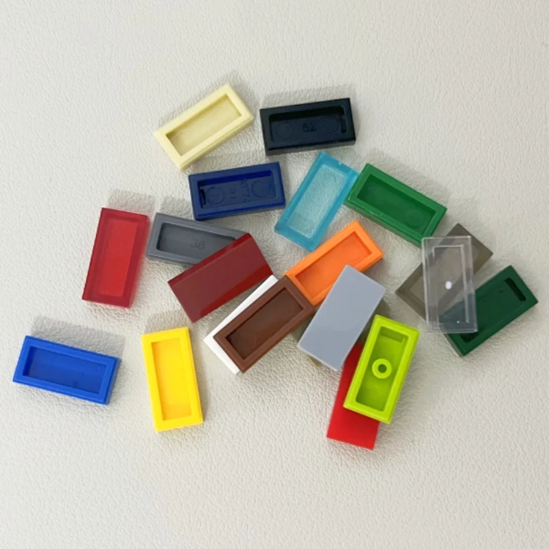 3069 fliesen 1x2 (Unbestimmt Typ) ziegel Sammlungen Groß Modulare GBC Spielzeug Für Technische MOC DIY Bausteine Kompatibel Image