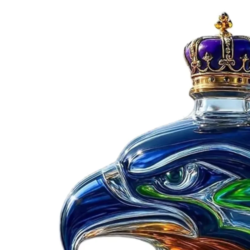 NEU Die Seahawk Whiskyflasche 300 ml Seattle Limited Edition Souvenirflasche Figur Home Bar Dekor Statue Sammlung Fans Geschenk Image