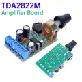 TDA2822M Mini modulo amplificatore audio AUX Controllo volume a doppio canale per altoparlanti del computer DC da 1,8 a 12 V
