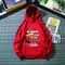 Felpa con cappuccio Lightnings Mcqueen Felpa con cappuccio rossa per ragazzi Autunno caldo pile Top Abbigliamento Bambini Abbigliamento sportivo fresco Abbigliamento casual Regalo