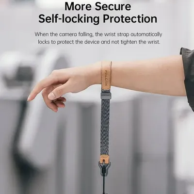 FALCAM M00A3801Maglink Quick Magnetic Buckle Wrist Strap Stable Fashional Wrist Strap for Outdoor Photography DSLR Camera Strap