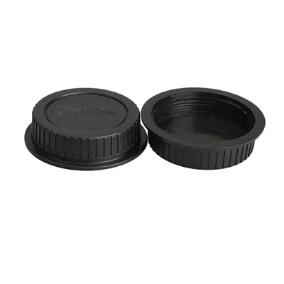 5Pcs Rear Lens Cap Plastic Dust Cover Lens Cover for Canon EF ES-S EOS Camera Lens