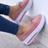 Lace Up Loafers Marke Frauen Schuhe Sommer Mode Einfarbig Plattform Schuhe Herbst Slip auf Flache Frau Vulkanisierte Schuhe Plus Größe