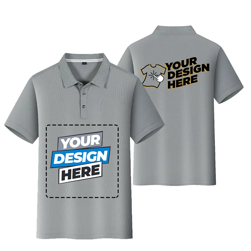 High-End Customization POLO Shirt Quick-Drying Polo T Shirt For Men Sports Polo Custom 1 PCS Couple Shirt Diy Your Name Camisas