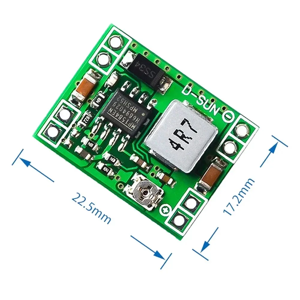 DC-DC MP1584EN Buck Converter Mini Einstellbare Power Modul DC-DC 24V Zu 12V 9V 5V 3V 3A Step-Down Netzteil Modul MP1584EN Image
