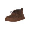Stiefelette CLARKS "Torhill Lace High", Herren, Gr. 43, braun, casual, Schuhe, mit gerippter Laufsohle