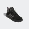 Winterboots ADIDAS SPORTSWEAR "HOOPS 4.0 MID", Damen, Gr. 48, schwarz (core schwarz, grau four, core schwarz), Synthetik, sportlich, Schuhe