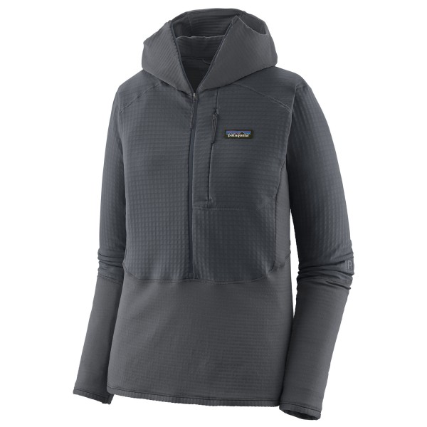 Patagonia - Women's R1 P/O Hoody - Fleecepullover Gr L grau