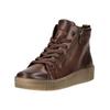 Sneaker GABOR "Gabor Sneaker Nappaleder", Damen, Gr. 42, braun (mittelbraun), Nappaleder, casual, Schuhe