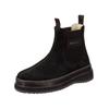 Stiefelette GANT "Gant Stiefelette Veloursleder/Textil", Damen, Gr. 37, braun (dunkelbraun), Veloursleder, Textil, casual, Schuhe