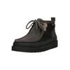 Stiefel CLARKS "Wallabee FTR Gore-Tex", Damen, Gr. 42, schwarz (schwarz, grau), Leder, Kunstfaser, casual, Schuhe, mit wetterfester GoreTex-Imprägnierung