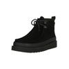 Stiefelette CLARKS "Wallabee FTR2 High", Herren, Gr. 42, schwarz, Synthetik, klassisch, Schuhe, mit Contour-Cushion-Fußbett