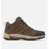Wanderschuh COLUMBIA "REDMOND™ IV MID WATERPROOF", Gr. 42,5, cordovan, tangy orange, Mesh, Synthetik, sportlich, Schuhe, wasserdicht