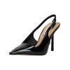 High-Heel-Pumps STEVE MADDEN "STEVE MADDEN Pumps Lederimitat", Damen, Gr. 36, schwarz (schwarz lack), Lederimitat, elegant, Schuhe
