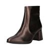 Stiefelette REGARDE LE CIEL "Regarde Le Ciel Stiefelette Leder", Damen, Gr. 38, schwarz (ebony), Leder, casual, Schuhe
