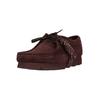 Mokassin CLARKS "Wallabee Gore-Tex", Damen, Gr. 42, braun (braun, lila), Leder, casual, Schuhe, mit integriertem GoreTex-Membran