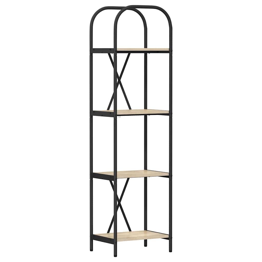 vidaXL Regal Sonoma Eiche 40 x 30 x 146 cm Holzwerkstoff Image