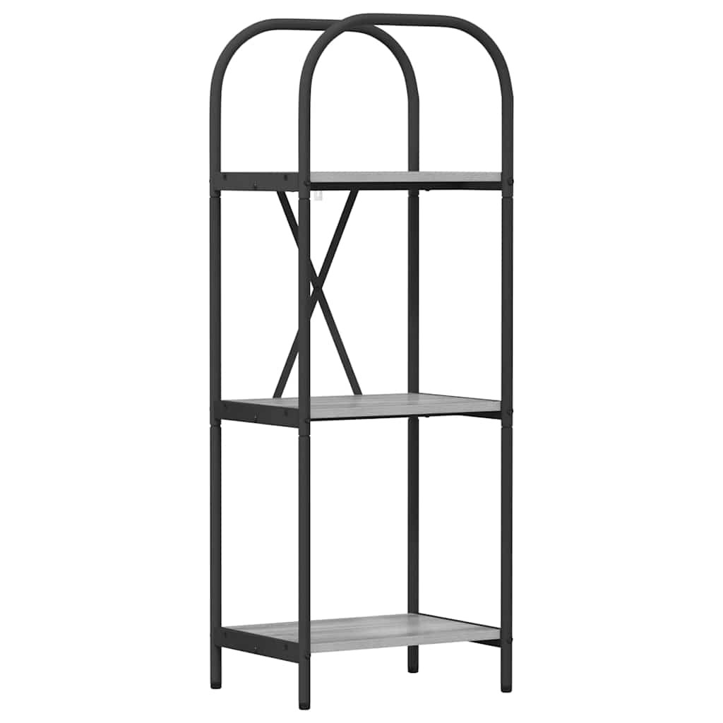 vidaXL Regal Grau Sonoma 40 x 30 x 109 cm Holzwerkstoff Image