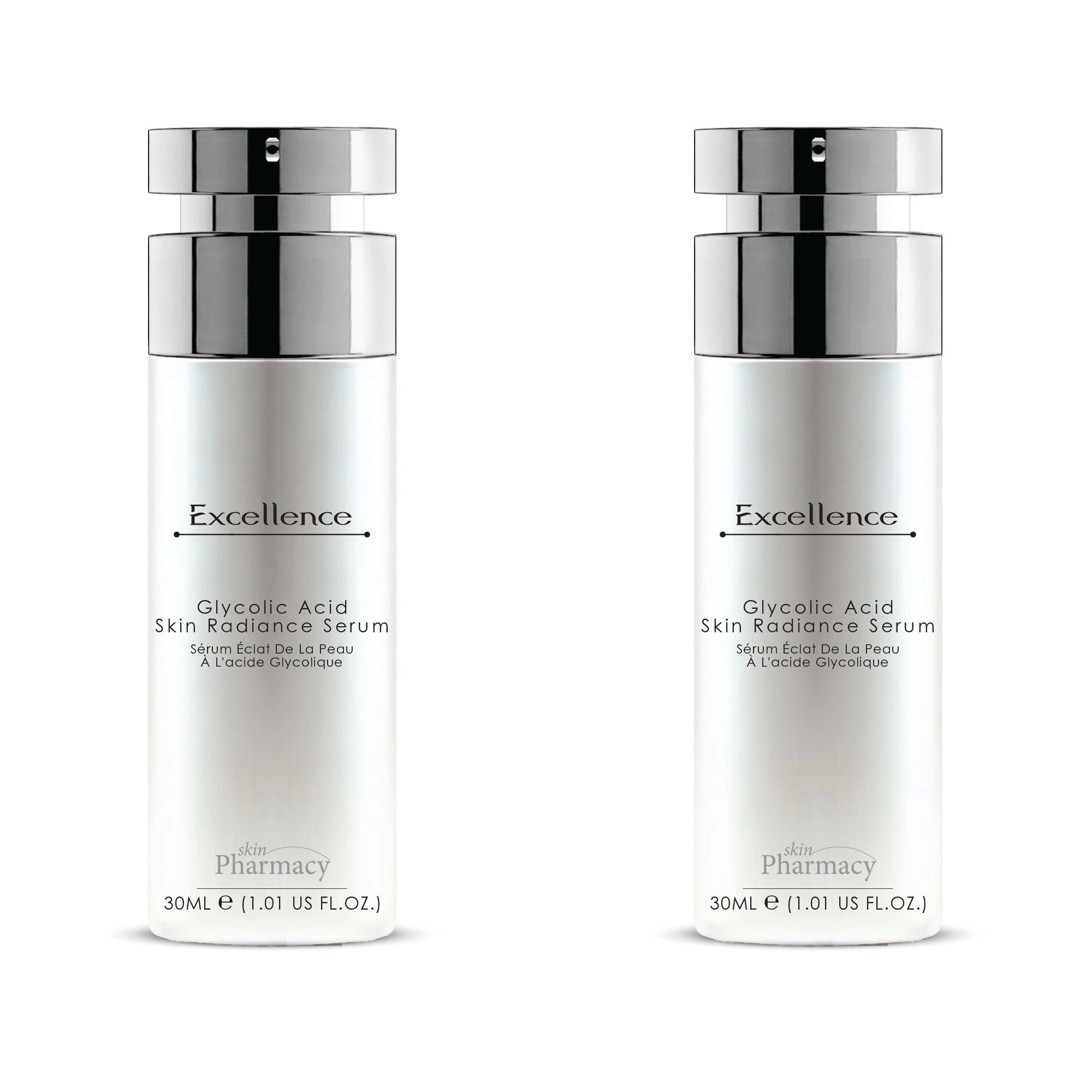 skinPharmacy Excellence Glykol-Säure Hautstrahlungsserum 30ml x 2 Duo-Pack Image