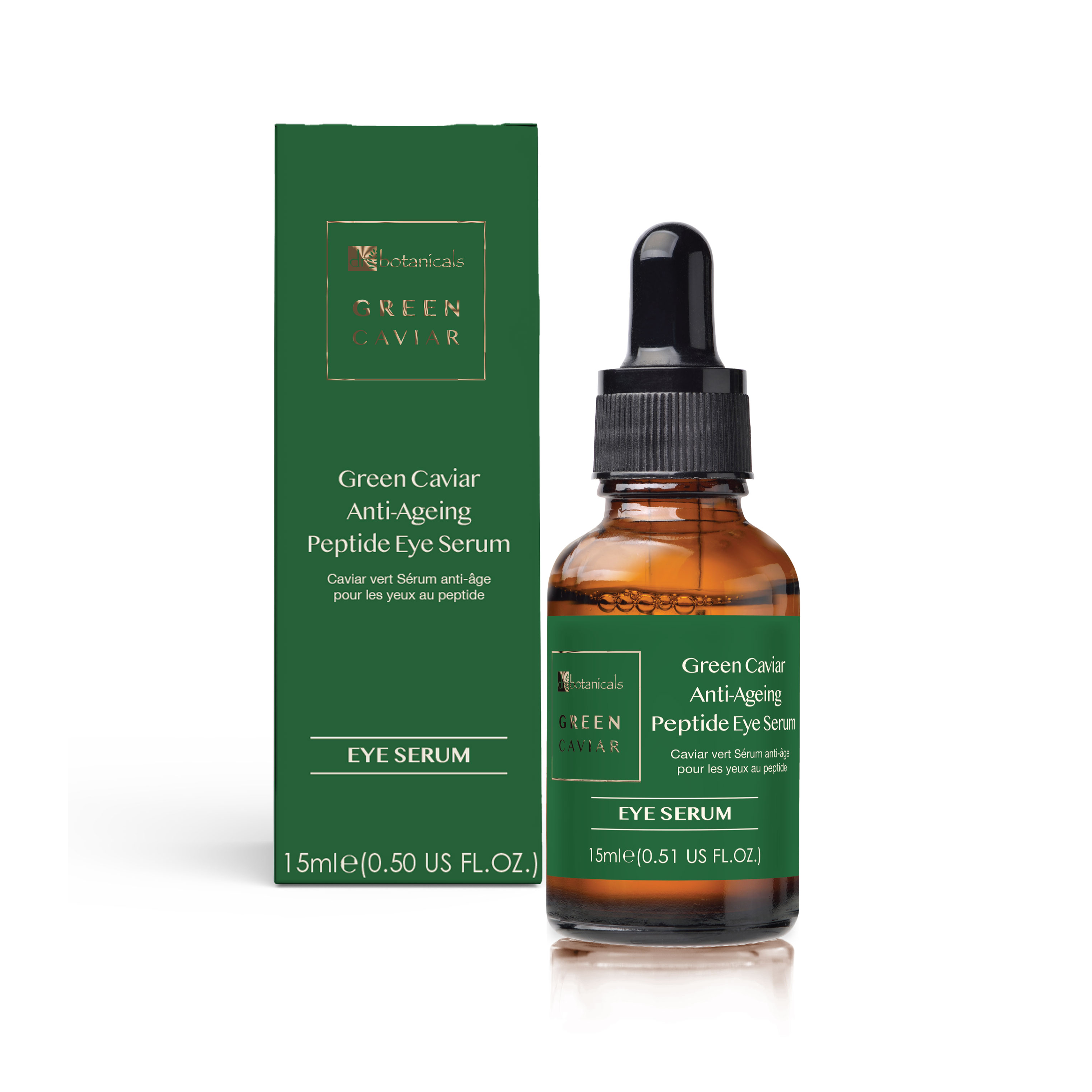 Dr Botanicals Grüner Kaviar Anti-Aging Peptid Augenserum 15ml Image