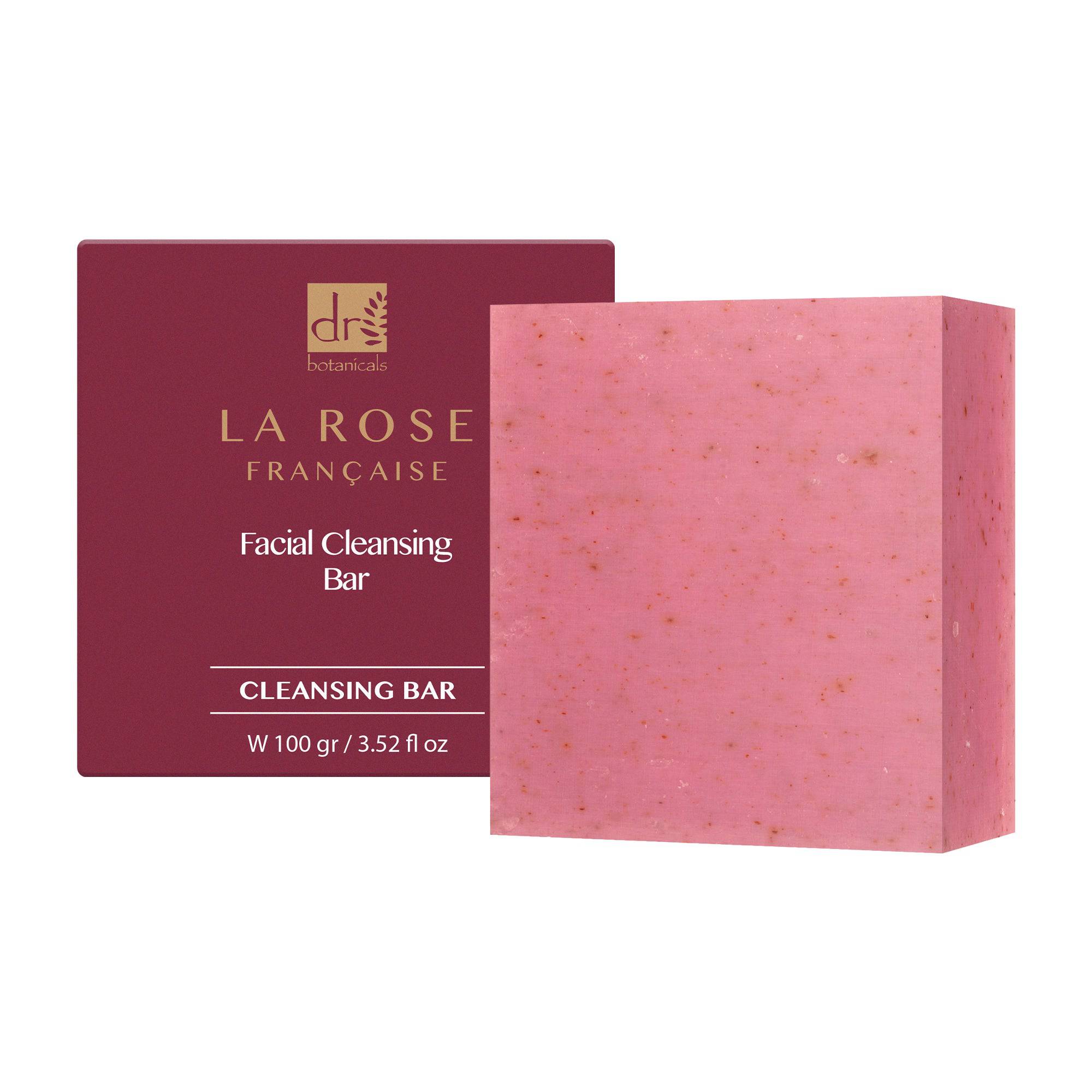 Dr Botanicals La Rose Francaise Gesichtsreinigungsriegel 100g Image