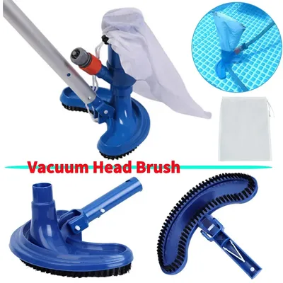 Swimming Pool Vacuum Cleaner Suction Head Pond Fountain Spa Pool Cleaning Brush Pro Hot Spring Fish Pond Cleaner