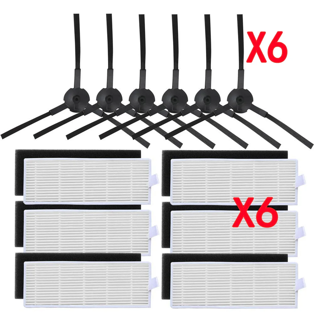 Roboter Staubsauger Hepa-Filter für Ilife A8 a40 a6 a4 a4s Teile Filter Seite Pinsel Danhui Roboter Staubsauger Teile Image